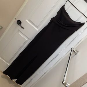 Lulu’s Black Strapless Maxi Dress